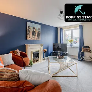 Quiet 3 Bed Hse, Sleeps 5 Free Prkg-3 Cars, 10mins, Contractor Friendly York
